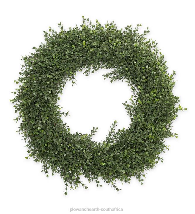 Houseware Plow & Hearth Indoor/Outdoor Faux Boxwood Greenery Accents NFLB1503