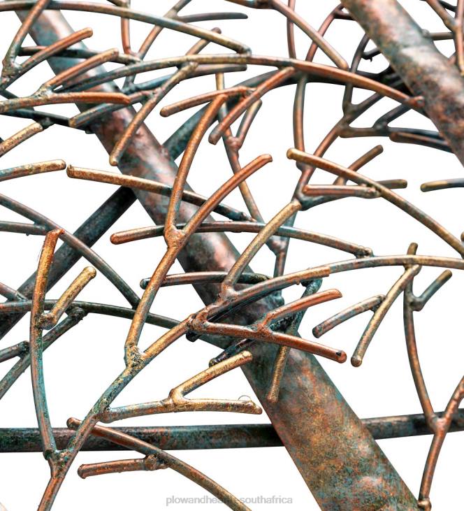 Houseware Plow & Hearth Indoor/Outdoor Handmade Metal Trees and Mountains Wall Art NFLB1504