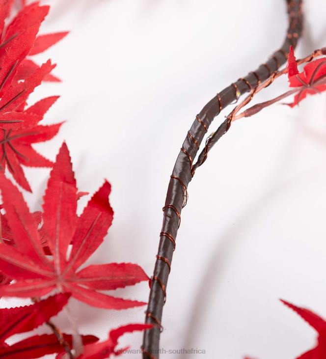 Houseware Plow & Hearth Indoor/Outdoor Lighted Japanese Maple Leaf Garland with 70 Lights NFLB1546