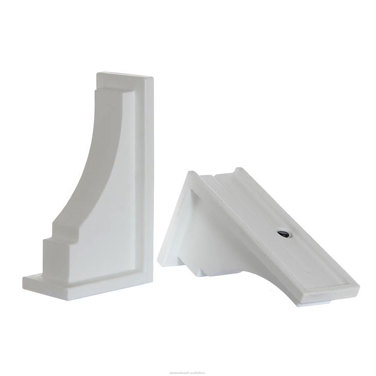 Houseware Plow & Hearth Lexington Window Box Corbels, Set of 2 - White NFLB1591