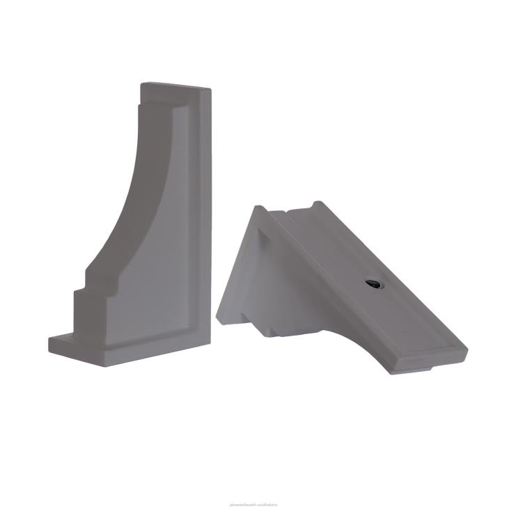 Houseware Plow & Hearth Lexington Window Box Corbels, Set of 2 - White NFLB1591