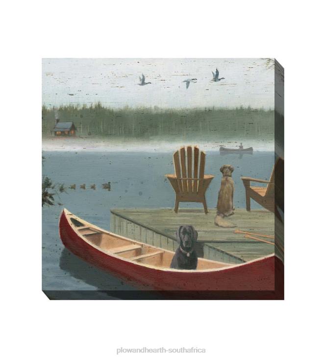 Houseware Plow & Hearth Ready To Go Indoor/Outdoor Canvas Wall Art NFLB1541