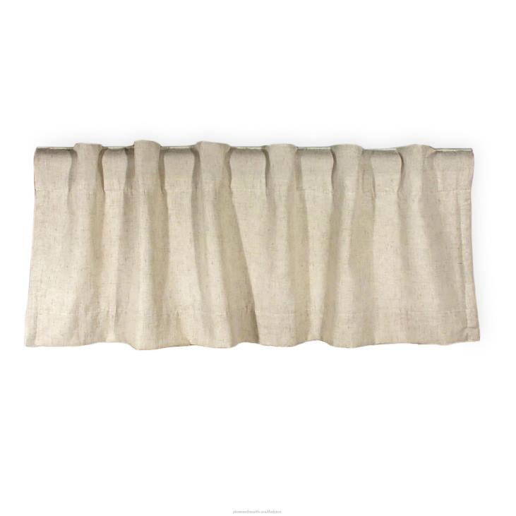 Houseware Plow & Hearth Homespun Double-Wide Rod Pocket Patio Panel with Wand, 84 L x 80 W - Denim Blue NFLB3191