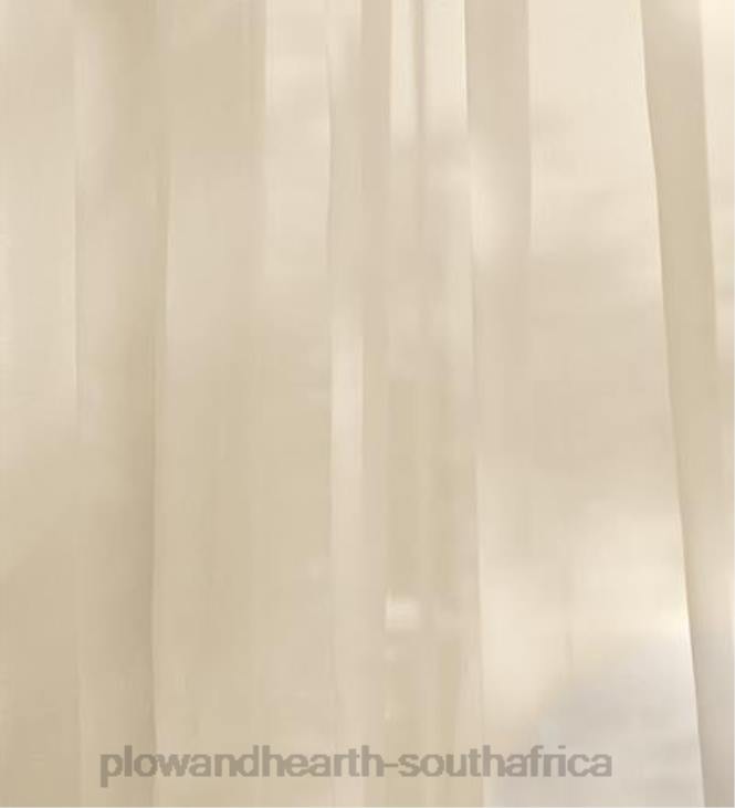 Houseware Plow & Hearth Outdoor Velcro Curtains Tab Sheer Panel NFLB1472