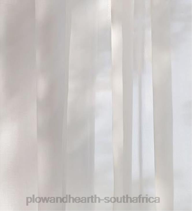 Houseware Plow & Hearth Outdoor Velcro Curtains Tab Sheer Panel NFLB1472