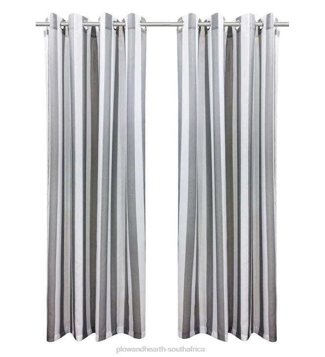 Houseware Plow & Hearth Seascape Striped Outdoor Curtains NFLB1471