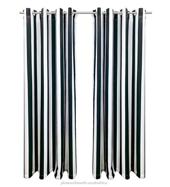 Houseware Plow & Hearth Seascape Striped Outdoor Curtains NFLB1471
