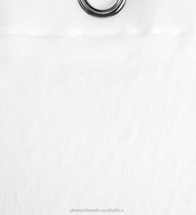 Houseware Plow & Hearth SunSpun Grommet Top Outdoor Curtain, 54 W x 96 L - Ivory NFLB3165