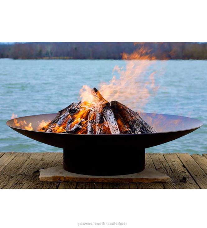 Houseware Plow & Hearth American-Made Handcrafted Asia Outdoor Fire Pit NFLB1599