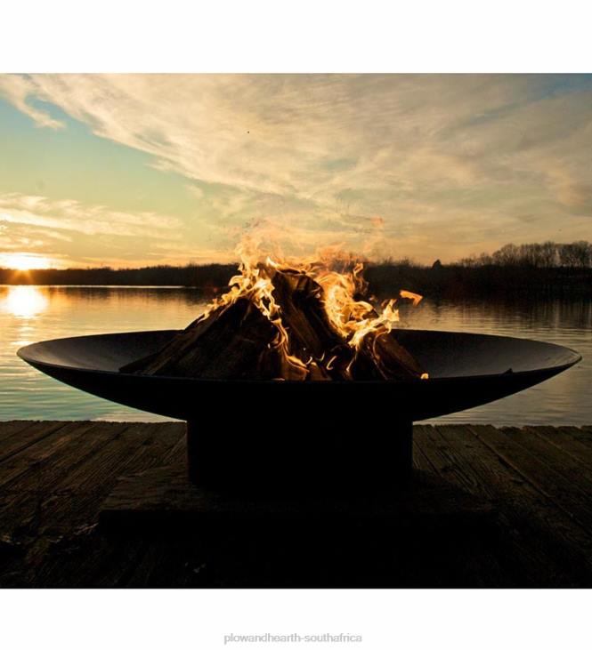 Houseware Plow & Hearth American-Made Handcrafted Asia Outdoor Fire Pit NFLB1599