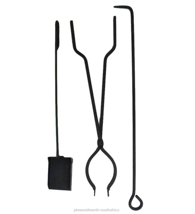 Houseware Plow & Hearth Handforged Amish Fireplace Tools NFLB1613