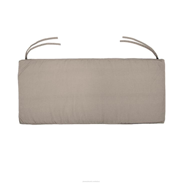 Houseware Plow & Hearth Classic Swing/Bench Cushion with Ties, 59x 16x 3- Blue Sky Hydrangea NFLB1200