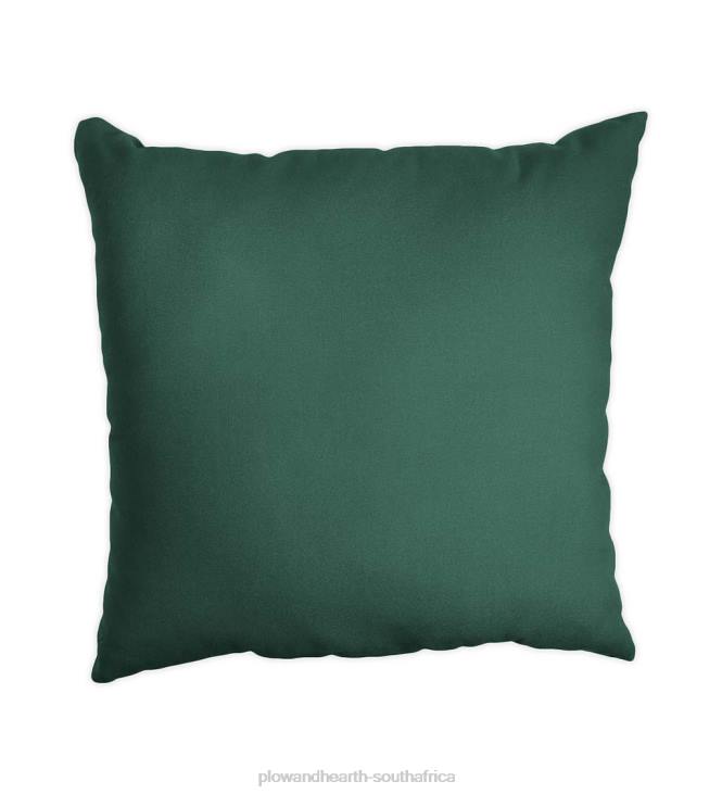 Houseware Plow & Hearth Classic Throw Pillow, 22sq. x 8- Forest Green NFLB1216