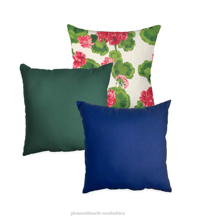 Houseware Plow & Hearth Classic Throw Pillow, 22sq. x 8- Forest Green NFLB1216