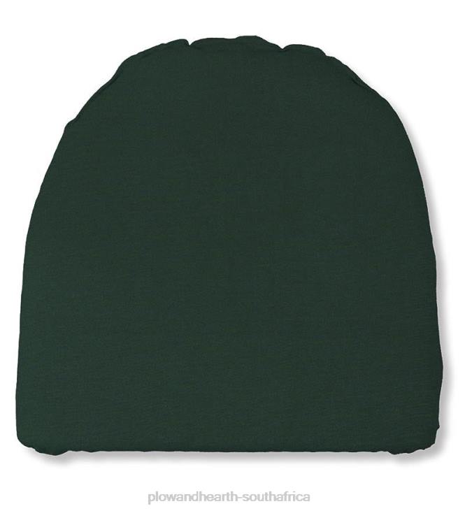 Houseware Plow & Hearth Polyester Classic Chair Cushion, 18 1/2x 18x 3- Forest Green NFLB3242