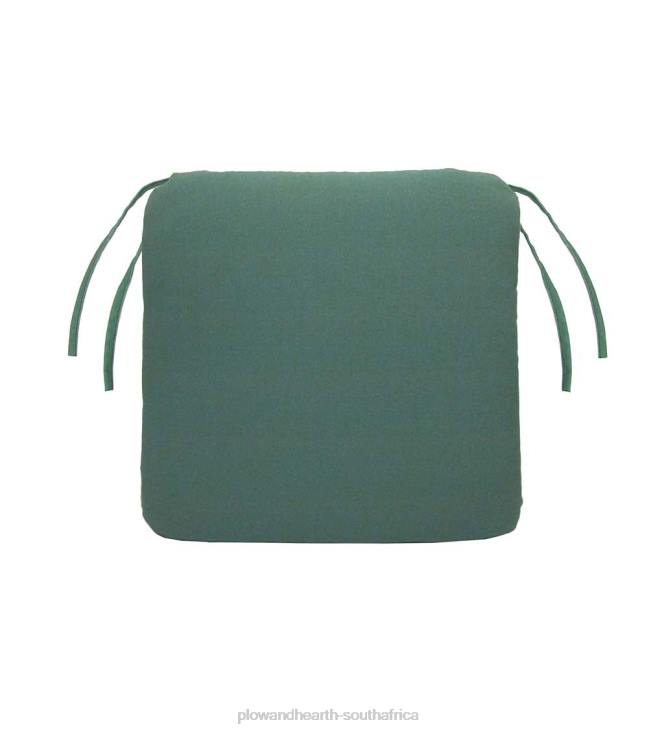 Houseware Plow & Hearth Polyester Classic Chair Cushion With Ties, 19 1/2x 19x 3- Floral Sketch Blush NFLB1194