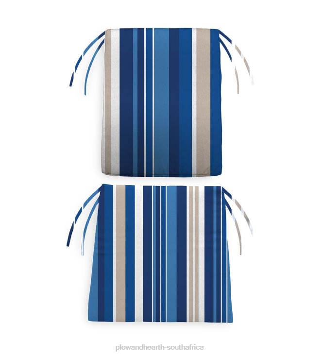 Houseware Plow & Hearth Polyester Classic Rocking Chair Cushions with Ties - Country Geranium NFLB3161