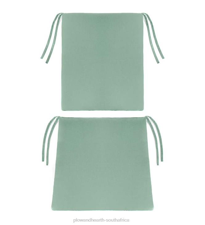 Houseware Plow & Hearth Polyester Classic Rocking Chair Cushions with Ties - Country Geranium NFLB3161