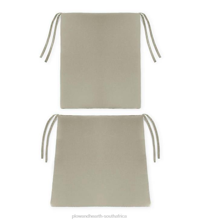 Houseware Plow & Hearth Polyester Classic Rocking Chair Cushions with Ties - Country Geranium NFLB3161