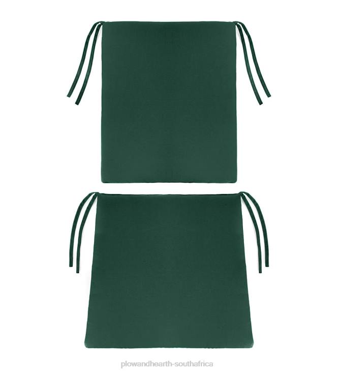 Houseware Plow & Hearth Polyester Classic Rocking Chair Cushions with Ties - Country Geranium NFLB3161