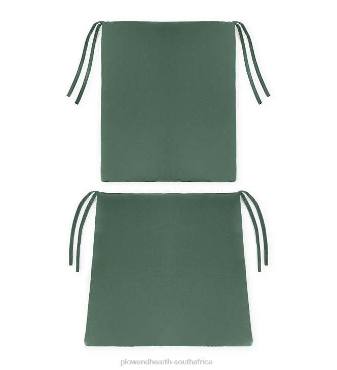 Houseware Plow & Hearth Polyester Classic Rocking Chair Cushions with Ties - Country Geranium NFLB3161