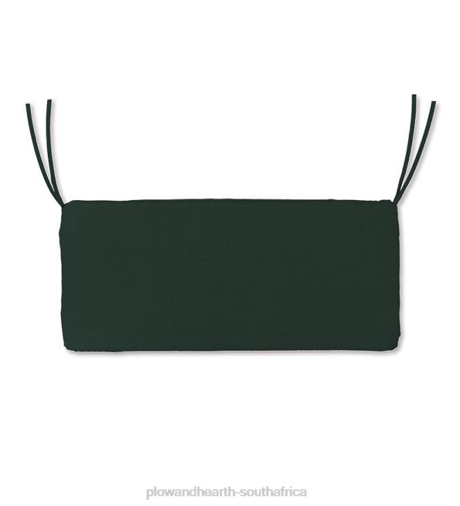 Houseware Plow & Hearth Polyester Classic Swing/Bench Cushion, 41x 17 x 3- Forest Green NFLB1214