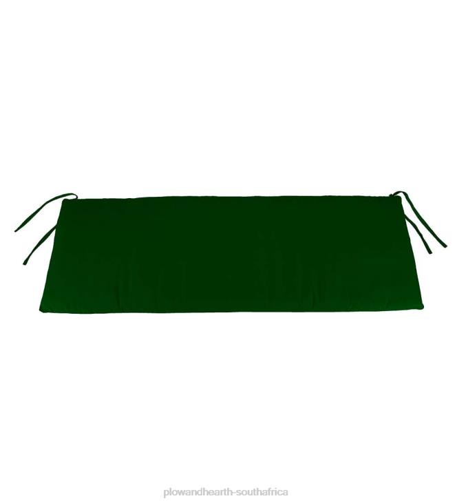 Houseware Plow & Hearth Polyester Classic Swing/Bench Cushion, 48x 19 x 3- Forest Green NFLB3236