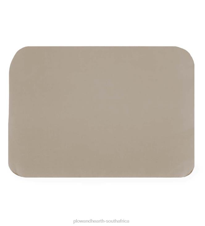 Houseware Plow & Hearth Replacement Cushion for Claremont Furniture Ottoman - Forest Green NFLB1208