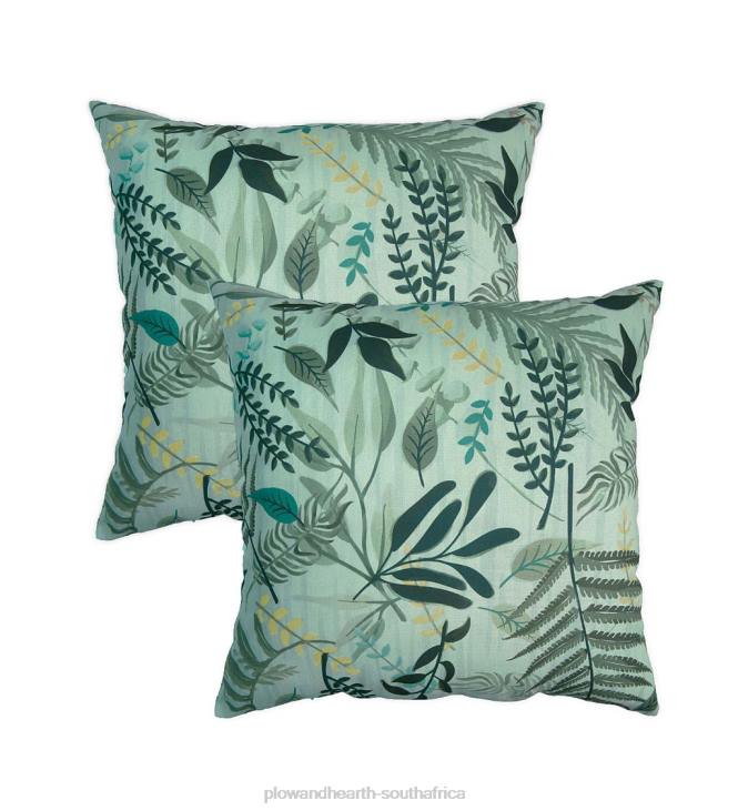 Houseware Plow & Hearth Replacement Pillows for Rope Hammock Swing, Set of 2 - Leaves NFLB1198