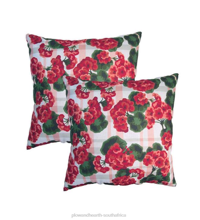 Houseware Plow & Hearth Replacement Pillows for Rope Hammock Swing, Set of 2 - Leaves NFLB1198