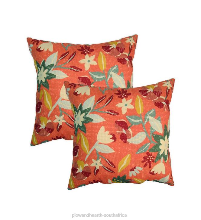 Houseware Plow & Hearth Replacement Pillows for Rope Hammock Swing, Set of 2 - Leaves NFLB1198