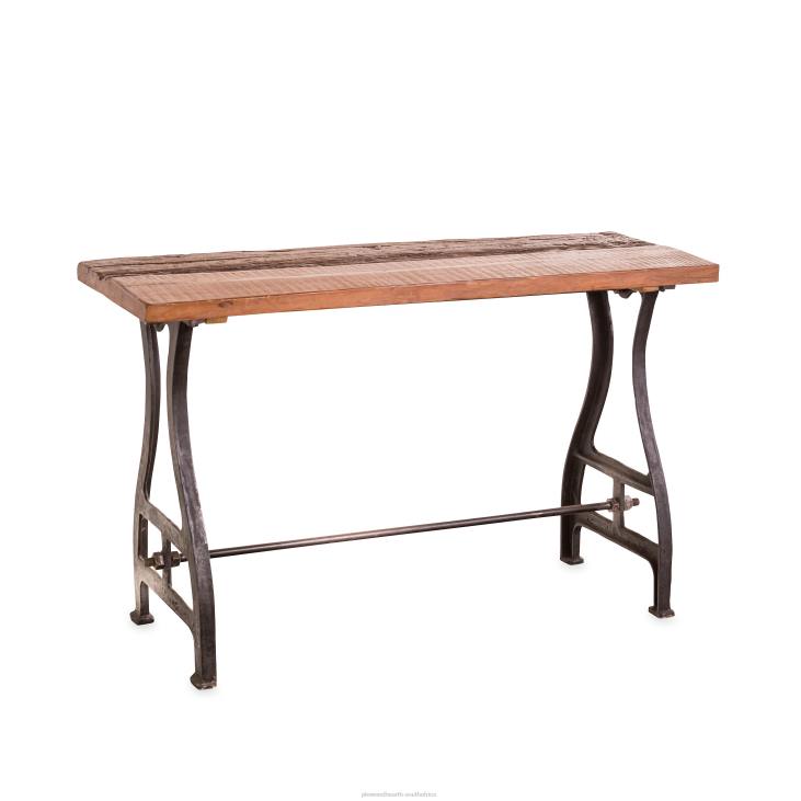 Houseware Plow & Hearth Birmingham Console Table in Reclaimed Wood and Metal NFLB1109
