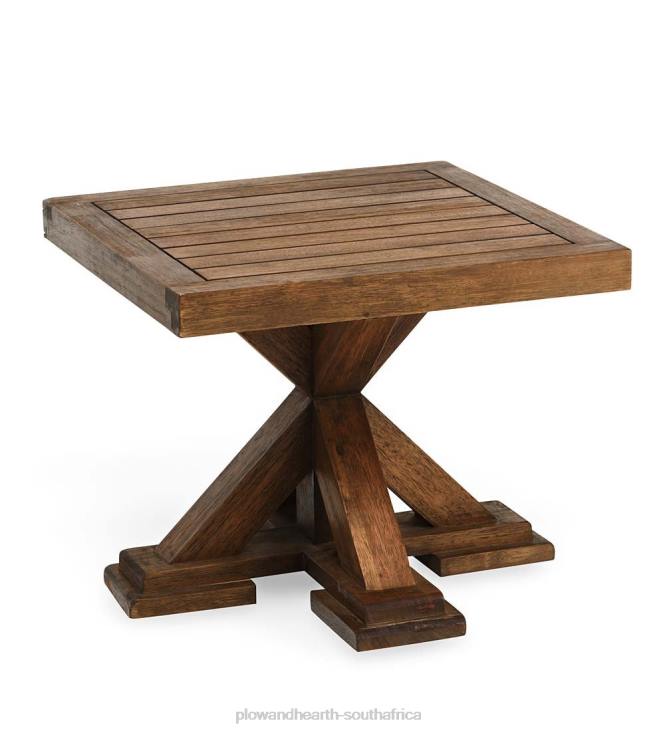 Houseware Plow & Hearth Claremont Seating Collection, Eucalyptus Wood Outdoor Furniture NFLB1090