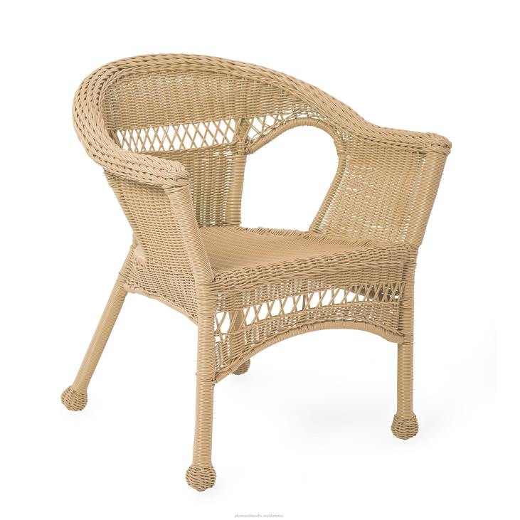Houseware Plow & Hearth Easy Care Resin Wicker Love Seat, Chairs And Coffee Table Set NFLB1077