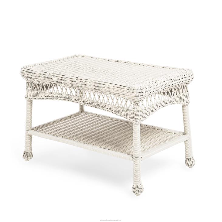 Houseware Plow & Hearth Easy Care Resin Wicker Love Seat, Chairs And Coffee Table Set NFLB1077