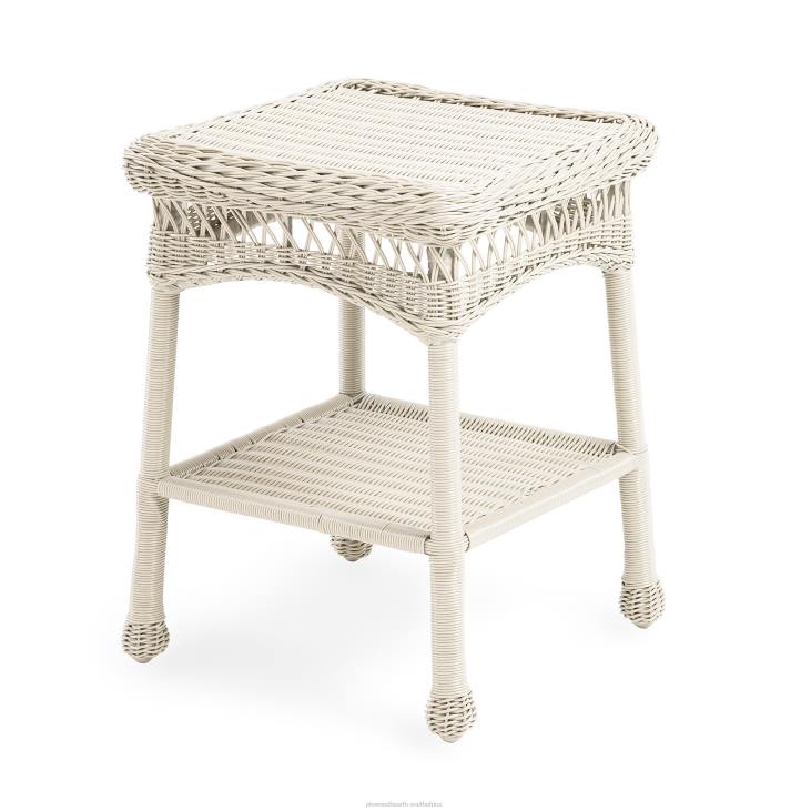 Houseware Plow & Hearth Easy Care Resin Wicker Love Seat, Chairs And Coffee Table Set NFLB1077