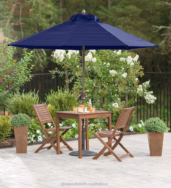 Houseware Plow & Hearth Eucalyptus Wood Outdoor Bistro Furniture NFLB1080