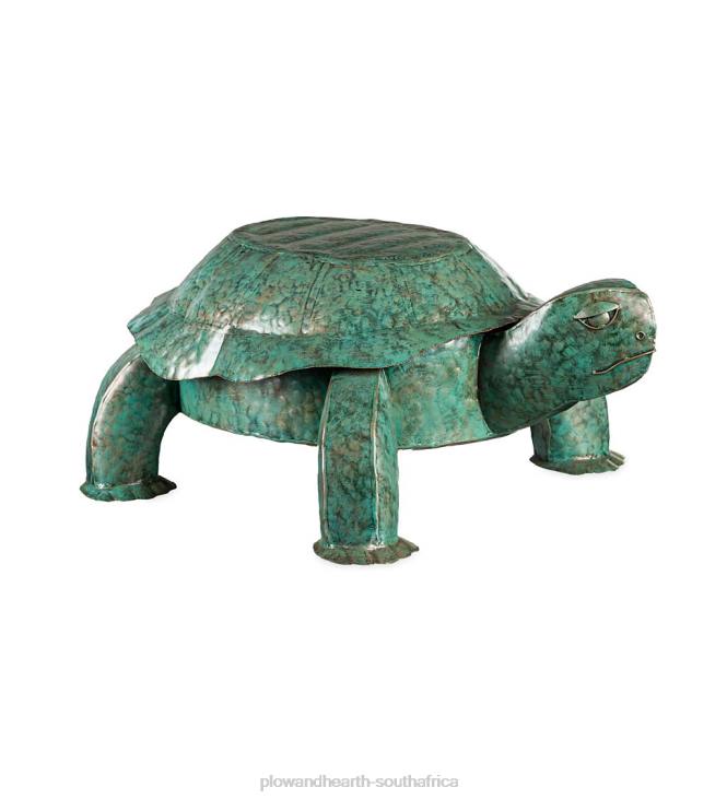 Houseware Plow & Hearth Handmade Painted Metal Turtle Side Table NFLB1179