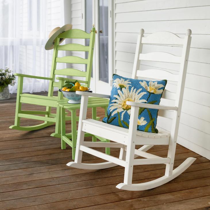Houseware Plow & Hearth POLYWOOD Rocking Chair - Green NFLB1116