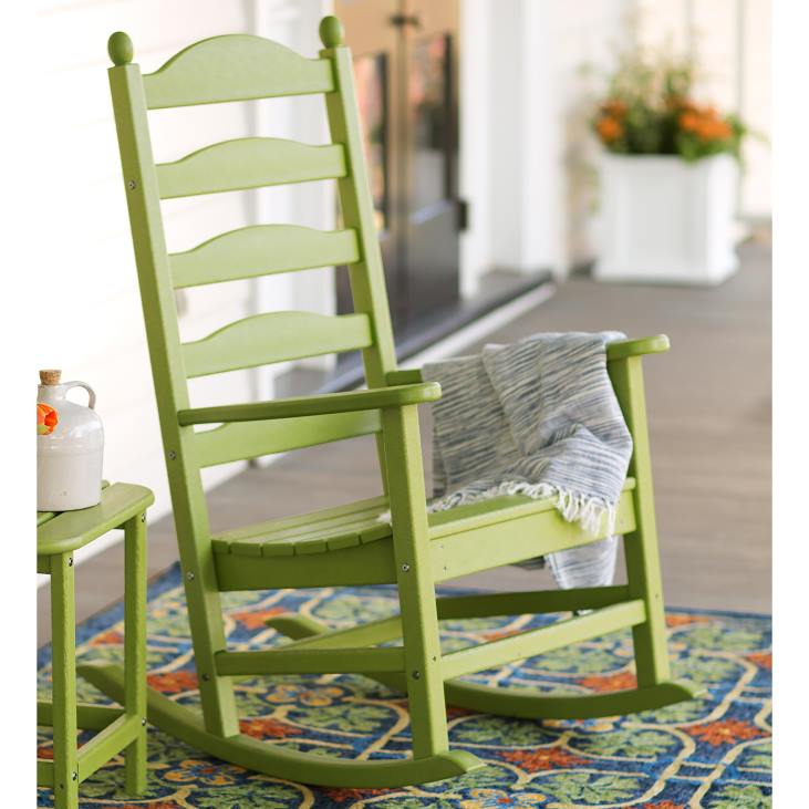 Houseware Plow & Hearth POLYWOOD Rocking Chair - Green NFLB1116