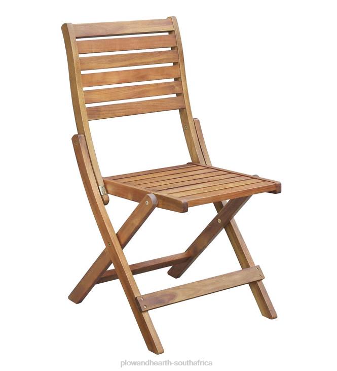 Houseware Plow & Hearth Portable Kingwood Acacia Wood Smart Dining Set - Natural NFLB1151