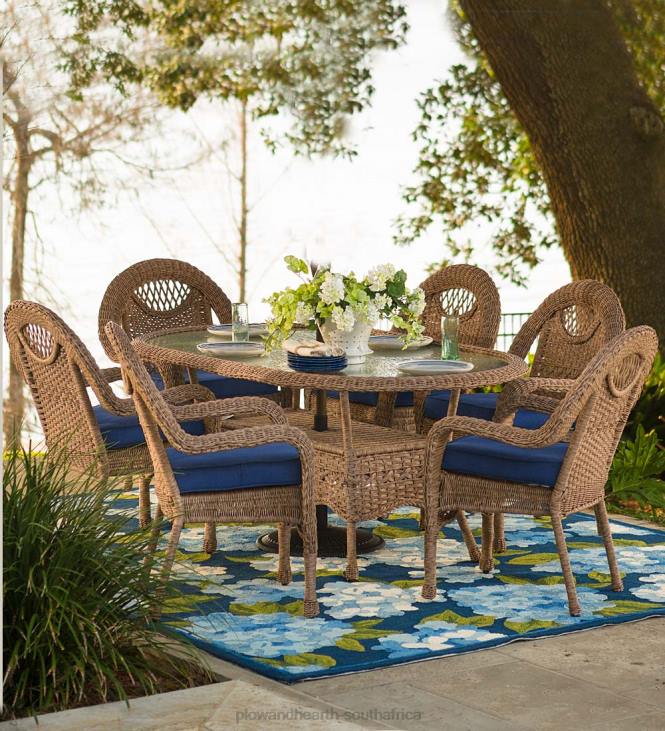 Houseware Plow & Hearth Prospect Hill Oval Dining Table and Chairs NFLB1093
