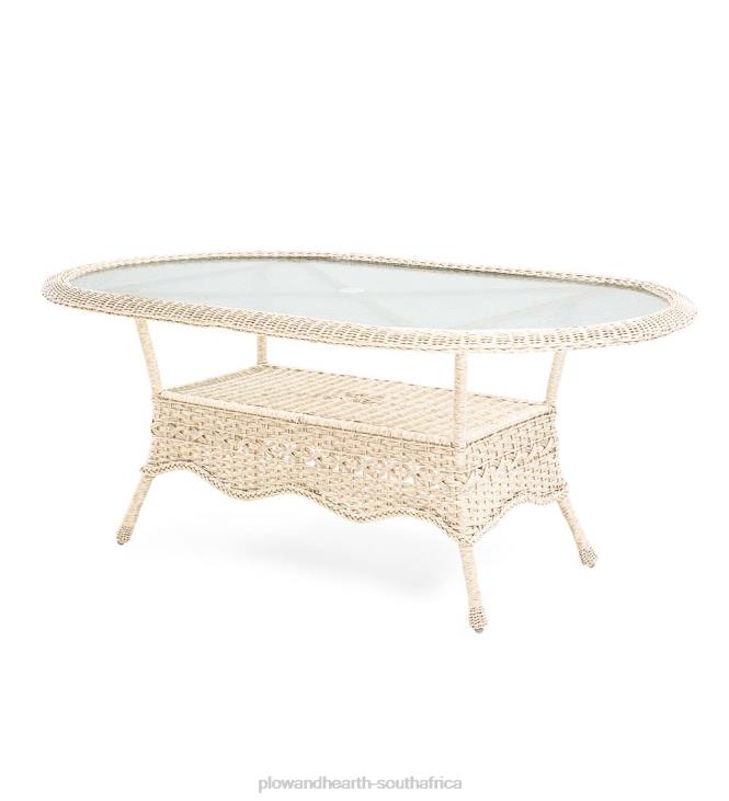 Houseware Plow & Hearth Prospect Hill Oval Dining Table and Chairs NFLB1093