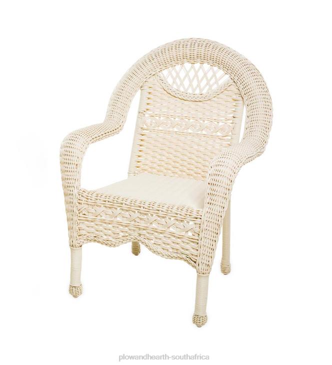 Houseware Plow & Hearth Prospect Hill Wicker Settee Set NFLB1091