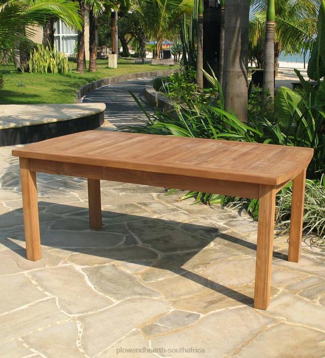 Houseware Plow & Hearth Rectangular Teak Coffee Table NFLB1145