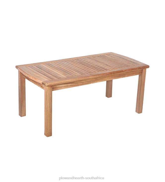 Houseware Plow & Hearth Rectangular Teak Coffee Table NFLB1145