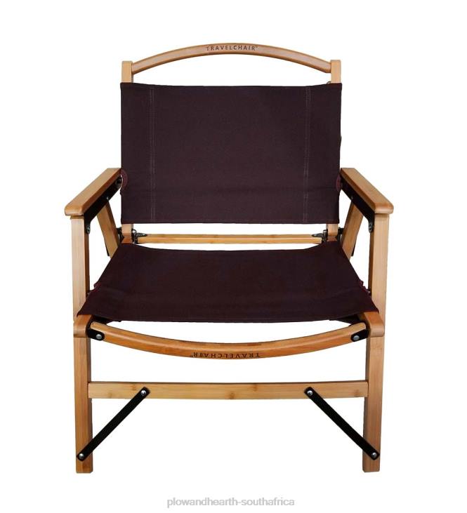 Houseware Plow & Hearth Retro Bamboo Folding Camp Chair - Bamboo NFLB1177