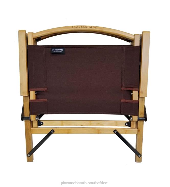 Houseware Plow & Hearth Retro Bamboo Folding Camp Chair - Bamboo NFLB1177