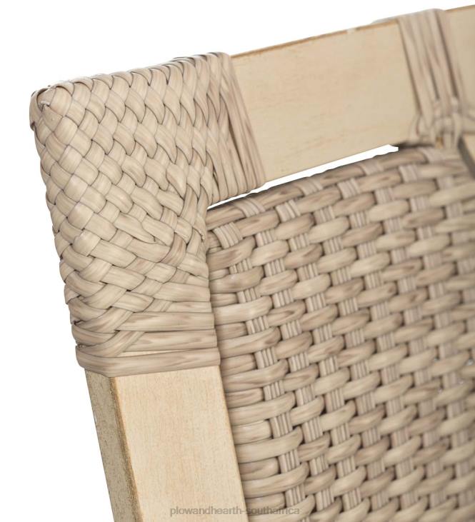 Houseware Plow & Hearth Urbanna Premium Wicker Collection in Driftwood with Luxury Cushions NFLB1092