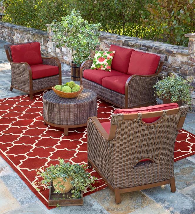 Houseware Plow & Hearth Urbanna Premium Wicker Collection with Luxury Cushions NFLB1089